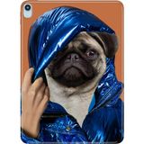 Adasena iPad Air 13" (2024) (MV2C3TU/A) Kılıf Tablet Için Desenli Silikon Kapak - Stil Pug - 001-Renkli