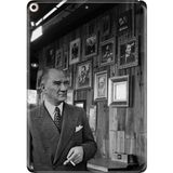 Adasena iPad Air 2 9.7" Kılıf Tablet Için Desenli Silikon Kapak - Asil Atatürk - 001-Renkli