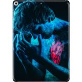 Adasena iPad Air 2 9.7" Kılıf Tablet Için Desenli Silikon Kapak - Aşk Acısı - 001-Renkli