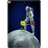 Adasena iPad Air 2 9.7" Kılıf Tablet Için Desenli Silikon Kapak - Astronot Popart - 001-Renkli
