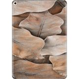 Adasena iPad Air 2 9.7" Kılıf Tablet Için Desenli Silikon Kapak - Bahar Yaprakları - 001-Renkli