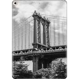 Adasena iPad Air 2 9.7" Kılıf Tablet Için Desenli Silikon Kapak - Brooklyn Köprüsü - 001-Renkli