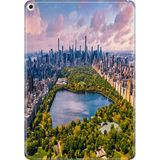 Adasena iPad Air 2 9.7" Kılıf Tablet Için Desenli Silikon Kapak - Central Park - 001-Renkli