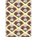 Adasena iPad Air 2 9.7" Kılıf Tablet Için Desenli Silikon Kapak - Cupcakedonut - 001-Renkli