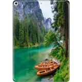 Adasena iPad Air 2 9.7" Kılıf Tablet Için Desenli Silikon Kapak - Doğa Harikası - 001-Renkli
