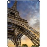 Adasena iPad Air 2 9.7" Kılıf Tablet Için Desenli Silikon Kapak - Eyfel Paris - 001-Renkli