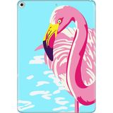Adasena iPad Air 2 9.7" Kılıf Tablet Için Desenli Silikon Kapak - Flamingo - 001-Renkli