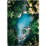 Adasena iPad Air 2 9.7" Kılıf Tablet Için Desenli Silikon Kapak - Gizlenmiş Doğa - 001-Renkli