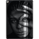 Adasena iPad Air 2 9.7" Kılıf Tablet Için Desenli Silikon Kapak - Gizli Bakış - 001-Renkli