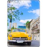 Adasena iPad Air 2 9.7" Kılıf Tablet Için Desenli Silikon Kapak - Havana Küba - 001-Renkli
