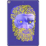 Adasena iPad Air 2 9.7" Kılıf Tablet Için Desenli Silikon Kapak - Human - 001-Renkli