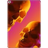 Adasena iPad Air 2 9.7" Kılıf Tablet Için Desenli Silikon Kapak - Iskeletkolaj - 001-Renkli