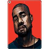 Adasena iPad Air 2 9.7" Kılıf Tablet Için Desenli Silikon Kapak - Kanye - 001-Renkli