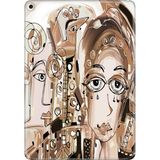 Adasena iPad Air 2 9.7" Kılıf Tablet Için Desenli Silikon Kapak - Karmasuratlar - 001-Renkli