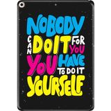 Adasena iPad Air 2 9.7" Kılıf Tablet Için Desenli Silikon Kapak - Kendin Yapmalısın - 001-Renkli