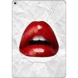 Adasena iPad Air 2 9.7" Kılıf Tablet Için Desenli Silikon Kapak - Kırmızı Ruj - 001-Renkli