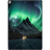 Adasena iPad Air 2 9.7" Kılıf Tablet Için Desenli Silikon Kapak - Kuzey Işıkları - 001-Renkli
