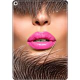 Adasena iPad Air 2 9.7" Kılıf Tablet Için Desenli Silikon Kapak - Makeup - 001-Renkli
