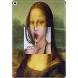 Adasena iPad Air 2 9.7" Kılıf Tablet Için Desenli Silikon Kapak - Monaelizabeth - 001-Renkli