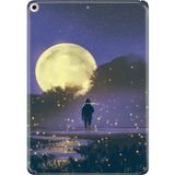 Adasena iPad Air 2 9.7" Kılıf Tablet Için Desenli Silikon Kapak - Moon - 001-Renkli