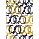 Adasena iPad Air 2 9.7" Kılıf Tablet Için Desenli Silikon Kapak - Snake - 001-Renkli