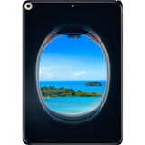 Adasena iPad Air 2 9.7" Kılıf Tablet Için Desenli Silikon Kapak - Uçaktan Bakış - 001-Renkli