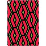 Adasena iPad Air 2 9.7" Kılıf Tablet Için Desenli Silikon Kapak - Zincir - 001-Renkli