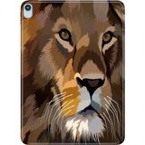 Adasena iPad Air M2 11" 6.nesil MUWC3TU/A Kılıf Tablet Için Desenli Silikon Kapak - Aslan - 001-Renkli