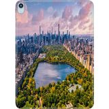Adasena iPad Air M2 11" 6.nesil MUWC3TU/A Kılıf Tablet Için Desenli Silikon Kapak - Central Park - 001-Renkli