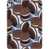 Adasena iPad Air M2 11" 6.nesil MUWC3TU/A Kılıf Tablet Için Desenli Silikon Kapak - Cookies - 001-Renkli