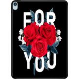 Adasena iPad Air M2 11" 6.nesil MUWC3TU/A Kılıf Tablet Için Desenli Silikon Kapak - For You - 001-Renkli