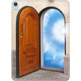 Adasena iPad Air M2 11" 6.nesil MUWC3TU/A Kılıf Tablet Için Desenli Silikon Kapak - Paradise - 001-Renkli