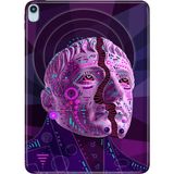Adasena iPad Air M2 11" 6.nesil MUWC3TU/A Kılıf Tablet Için Desenli Silikon Kapak - Tanrıçamandala - 001-Renkli