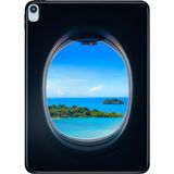 Adasena iPad Air M2 11" 6.nesil MUWC3TU/A Kılıf Tablet Için Desenli Silikon Kapak - Uçaktan Bakış - 001-Renkli