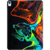 Adasena iPad Air M3 Wi-Fi 13" Kılıf Tablet Için Desenli Silikon Kapak - Boyaların Dansı - iPad Air M3 2025 Wifi 13" - 001-Renkli