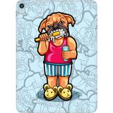 Adasena iPad Air M3 Wi-Fi 13" Kılıf Tablet Için Desenli Silikon Kapak - Pug - iPad Air M3 2025 Wifi 13" - 001-Renkli