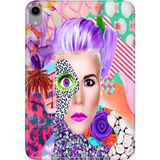 Adasena iPad Mini 6.nesil 8.3" Kılıf Tablet Için Desenli Silikon Kapak - Art Eyes - 001-Renkli