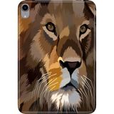 Adasena iPad Mini 6.nesil 8.3" Kılıf Tablet Için Desenli Silikon Kapak - Aslan - 001-Renkli
