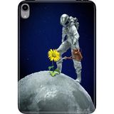 Adasena iPad Mini 6.nesil 8.3" Kılıf Tablet Için Desenli Silikon Kapak - Astronot Popart - 001-Renkli