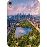 Adasena iPad Mini 6.nesil 8.3" Kılıf Tablet Için Desenli Silikon Kapak - Central Park - 001-Renkli