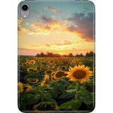 Adasena iPad Mini 6.nesil 8.3" Kılıf Tablet Için Desenli Silikon Kapak - Farm - 001-Renkli