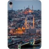 Adasena iPad Mini 6.nesil 8.3" Kılıf Tablet Için Desenli Silikon Kapak - Galata - 001-Renkli