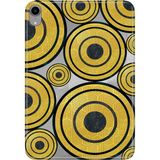 Adasena iPad Mini 6.nesil 8.3" Kılıf Tablet Için Desenli Silikon Kapak - Golden Black - 001-Renkli
