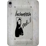 Adasena iPad Mini 6.nesil 8.3" Kılıf Tablet Için Desenli Silikon Kapak - Incinmissin - 001-Renkli