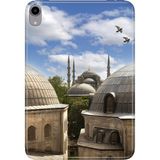 Adasena iPad Mini 6.nesil 8.3" Kılıf Tablet Için Desenli Silikon Kapak - Istanbul Mimari - 001-Renkli