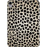 Adasena iPad Mini 6.nesil 8.3" Kılıf Tablet Için Desenli Silikon Kapak - Leopard - 001-Renkli