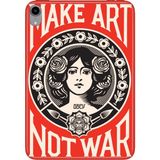 Adasena iPad Mini 6.nesil 8.3" Kılıf Tablet Için Desenli Silikon Kapak - Make Art - 001-Renkli