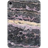 Adasena iPad Mini 6.nesil 8.3" Kılıf Tablet Için Desenli Silikon Kapak - Natural Mermer - 001-Renkli