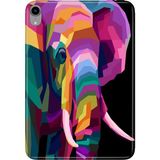 Adasena iPad Mini 6.nesil 8.3" Kılıf Tablet Için Desenli Silikon Kapak - Prizmafil - 001-Renkli