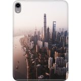Adasena iPad Mini 6.nesil 8.3" Kılıf Tablet Için Desenli Silikon Kapak - Shangahi - 001-Renkli